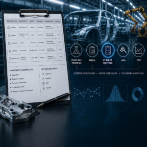 Plan de control en la industria automotriz: Cómo asegurar que se apliquen controles definidos en la producción